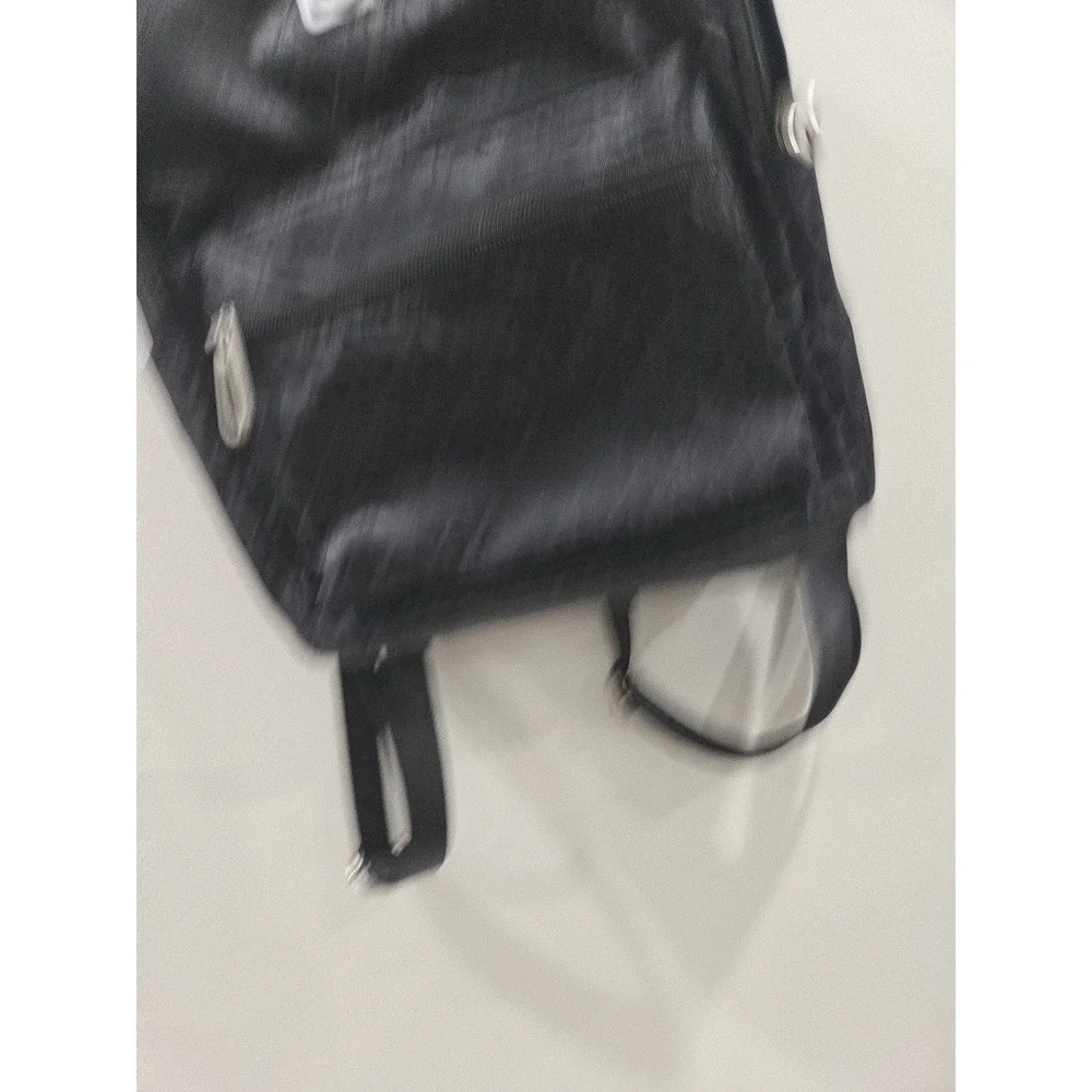 Calvin Klein Black Logo Print Unisex Backpack